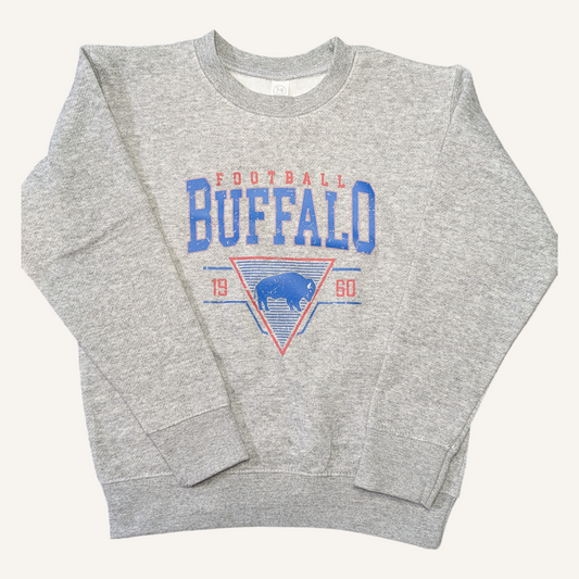 Buffalo Vintage Toddler Sweatshirt – Soft Poly/Cotton Blend