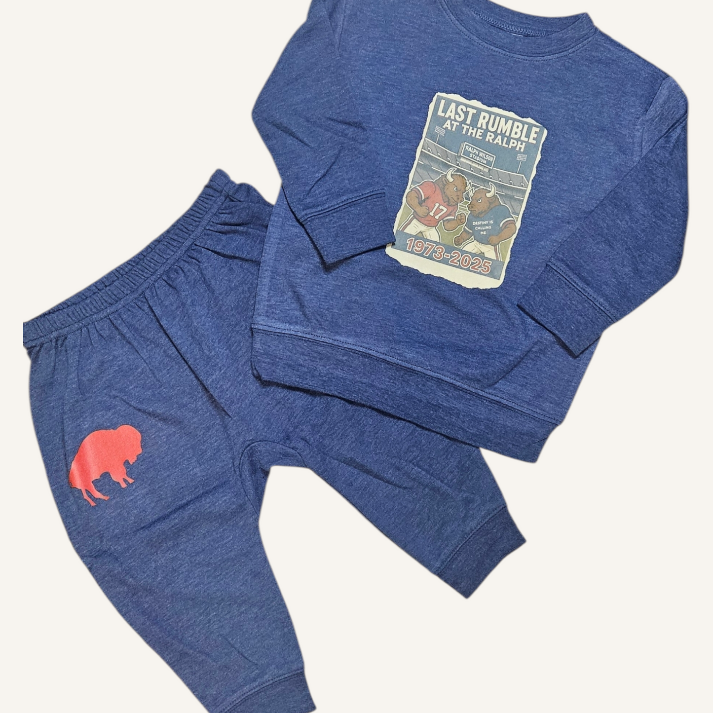 Last Rumble at the Ralph Baby Jogger Set – Soft Poly/Cotton