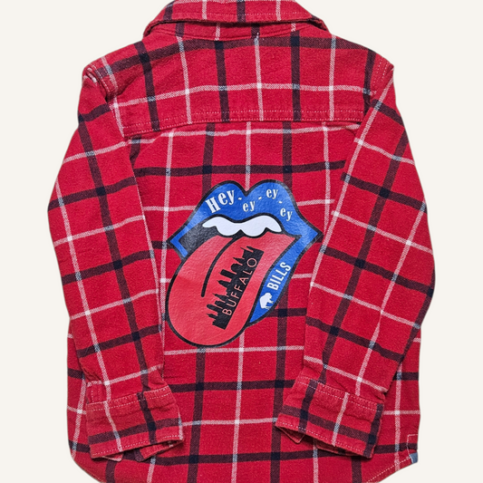 Baby and Toddler Rolling Stones Flannel
